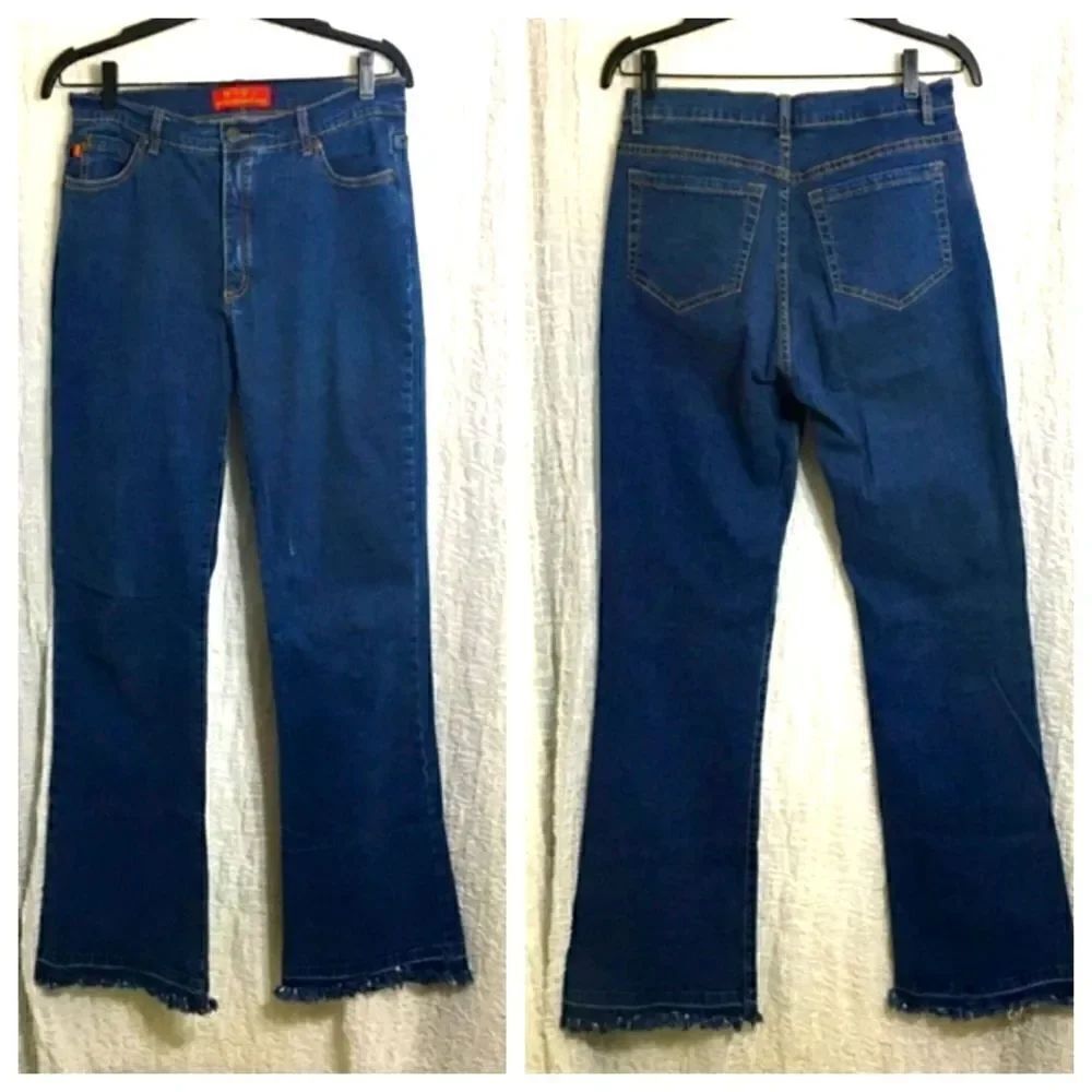 NYJD Blue Flare Jeans Size 8